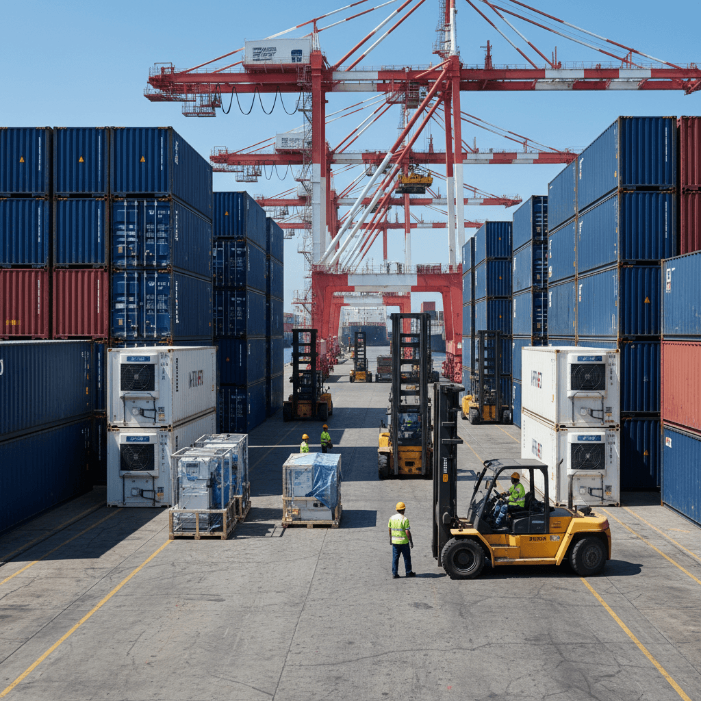 International medical equipment shipping and logistics