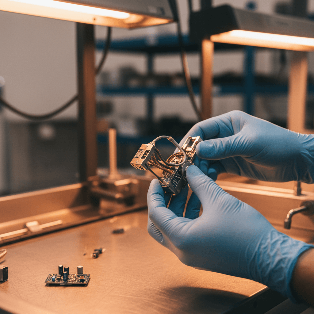 Equipment sourcing and quality inspection