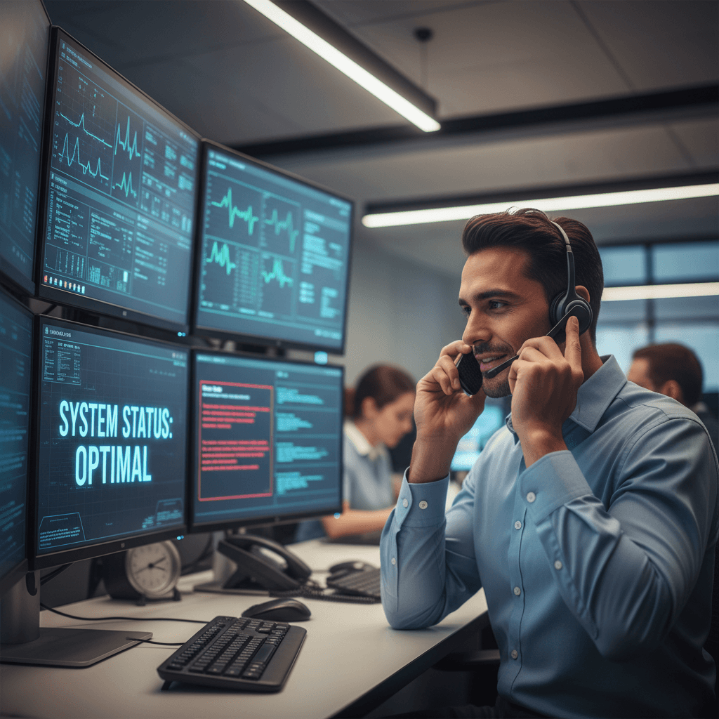 Technical support and post-installation monitoring